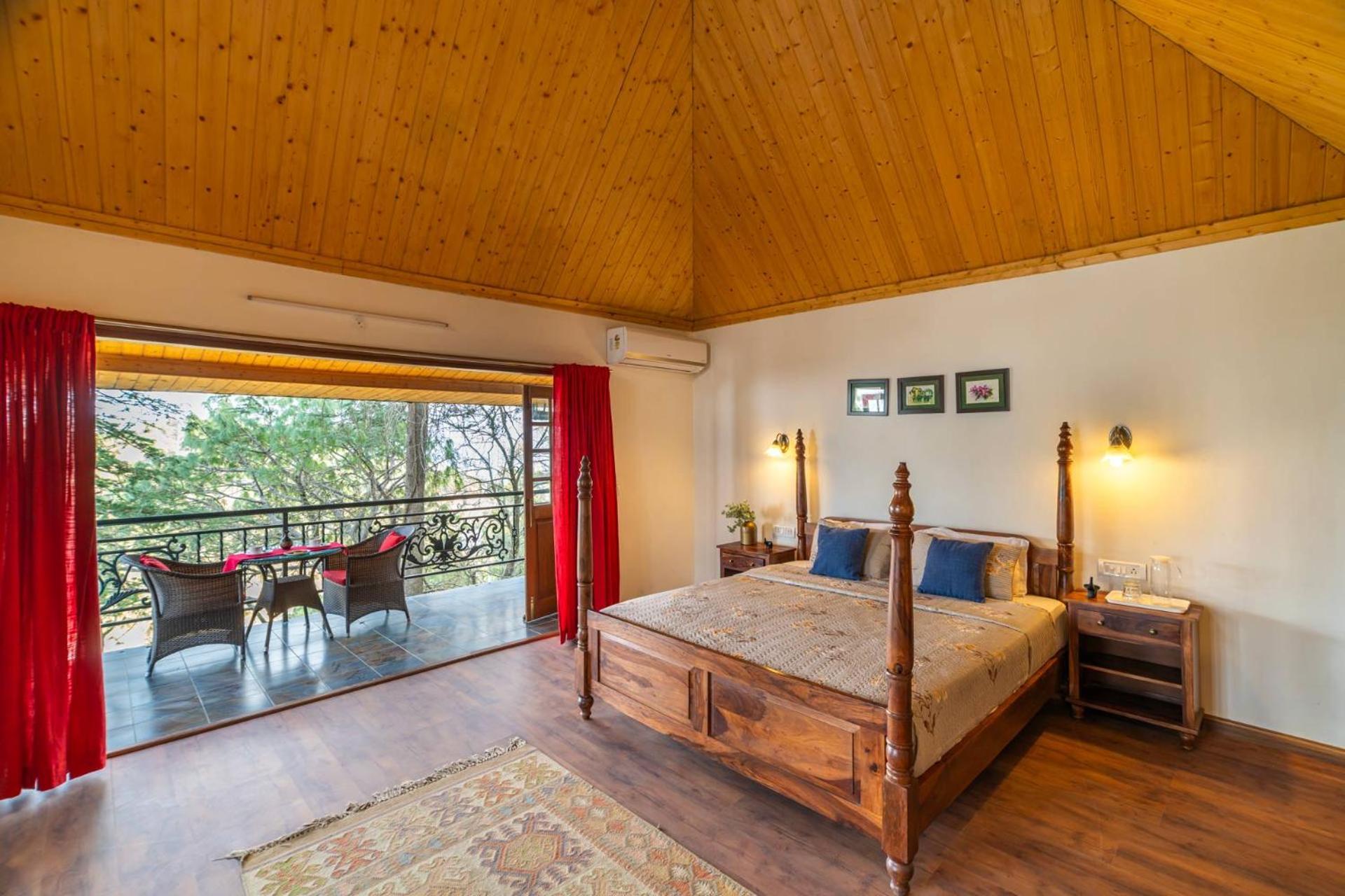 Stayvista At Paris Villa With Pvt Pool & Valley View Kasauli Ngoại thất bức ảnh